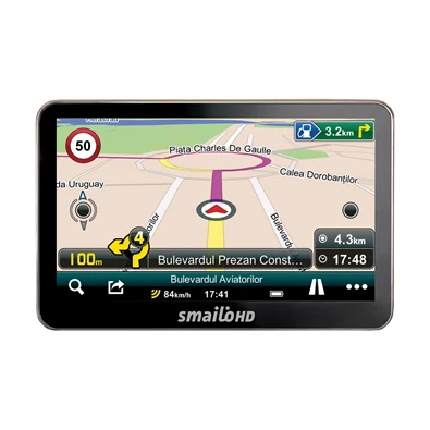 Smailo HD50 5" GPS térkép nélküli autós navigáció