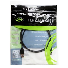 Smart Lime CA44 USB Type C 2.0 - USB 1m fekete kábel