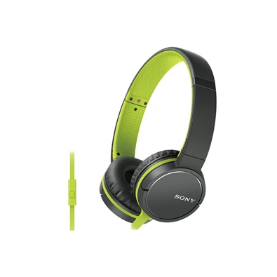 Sony MDRZX660APG.CE7  zöld mikrofonos fejhallgató