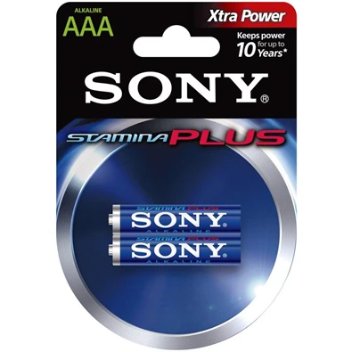 Sony Stamina Plus AAA alkáli mikro ceruza elem 2db/bliszter