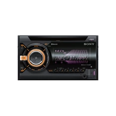 Sony WX900BT Bluetooth/CD/USB/MP3 lejátszó LCD-s autóhifi fejegység