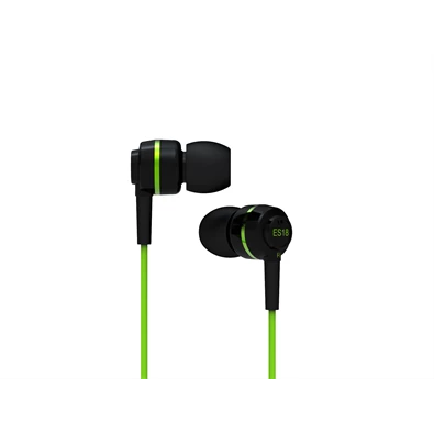 SoundMAGIC SM-ES18-03 ES18 fekete-zöld fülhallgató