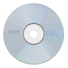 TDK CD-R 700MB 52x papír tok