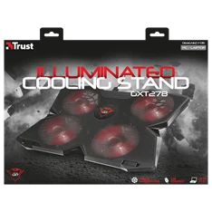 Trust GXT 278 Yozu Notebook Cooling Stand gamer hűtőpad