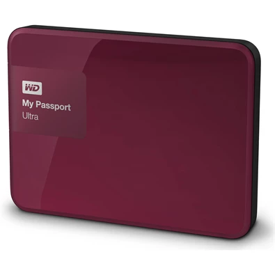 Western Digital My Passport WDBGPU0010BBY 2,5" 1TB USB3.0 piros külső winchester