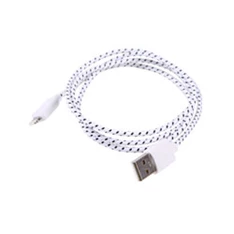 iTotal CM2390IW iPhone 5/5s és iPad mini fehér textil kábel