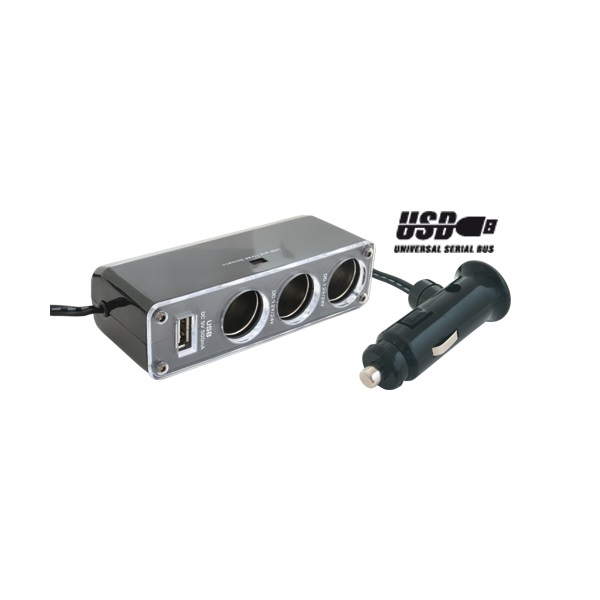Sencor SCH 360 HUB 4xUSB9,6A autós töltő | 576kb Sencor SCH 360 HUB 4xUSB9,6A autós töltő BestByte