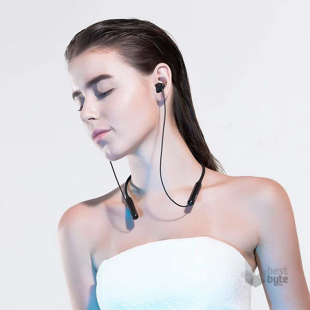 1MORE E1024BT Stylish In-Ear mikrofonos Bluetooth fekete fülhallgató