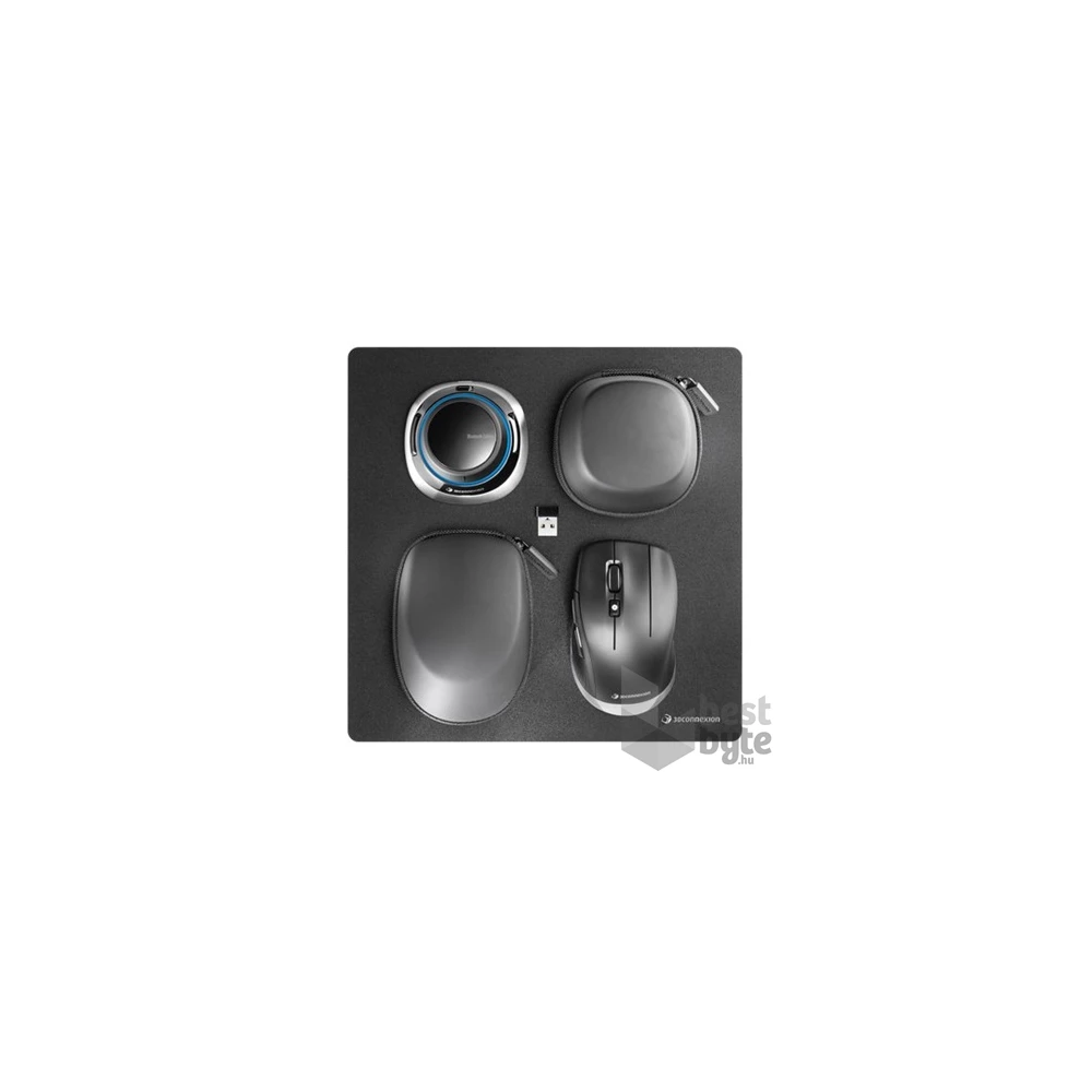 3Dconnexion SpaceMouse Wireless Kit 2 Bluetooth Edition vezeték nélküli egér