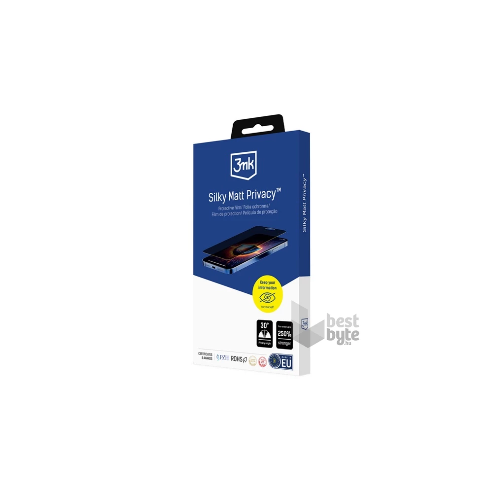 3MK GP-167418 iPhone 16e átlátszó kijelzővédő
