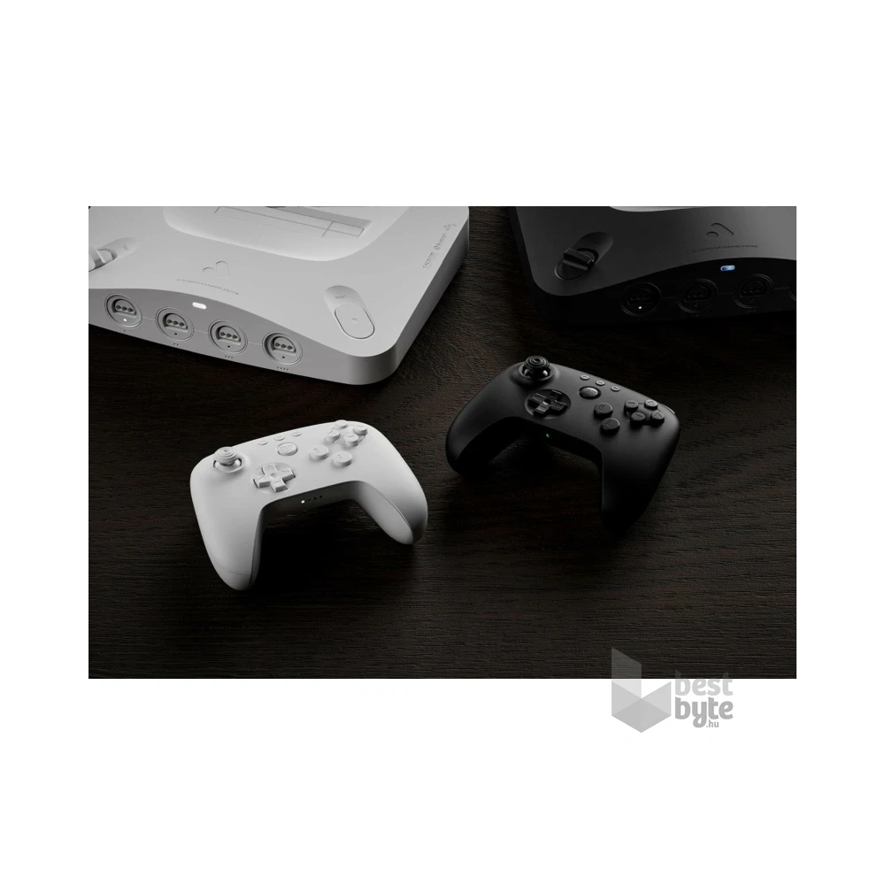 8BitDo 64 Bluetooth Nintendo Switch / Switch 2 / PC / Analog 3D / Mobil fehér vezeték nélküli kontroller