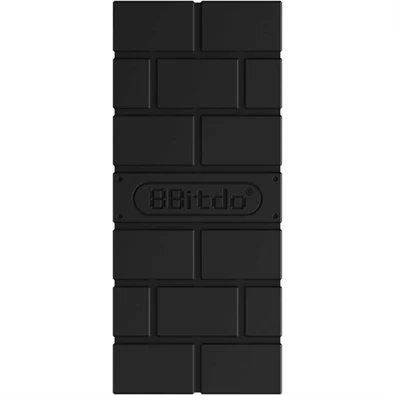 8BitDo USB Wireless Adapter 2, Nintendo Switch/Switch 2, Mobil, Xbox, PC, PlayStation, fekete kontroller adapter