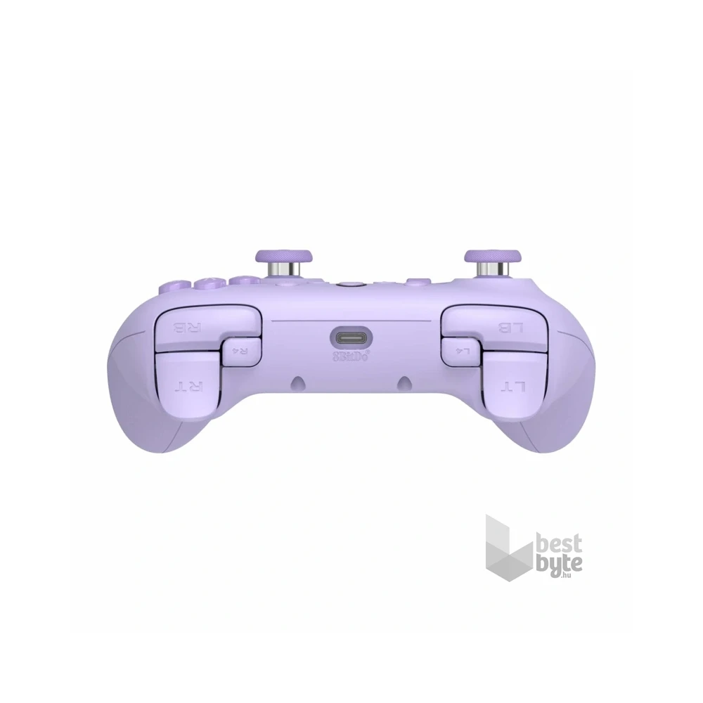8BitDo Ultimate 2C Wired, PC (Windows), Mobil (Android), 1000Hz, Hall-Effect, lila vezetékes kontroller