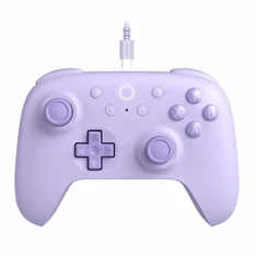 8BitDo Ultimate 2C Wired, PC (Windows), Mobil (Android), 1000Hz, Hall-Effect, lila vezetékes kontroller
