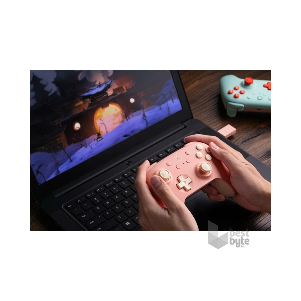 8BitDo Ultimate 2C Wireless, PC, Mobil (Android), Hall-Effect, barack vezeték nélküli kontroller
