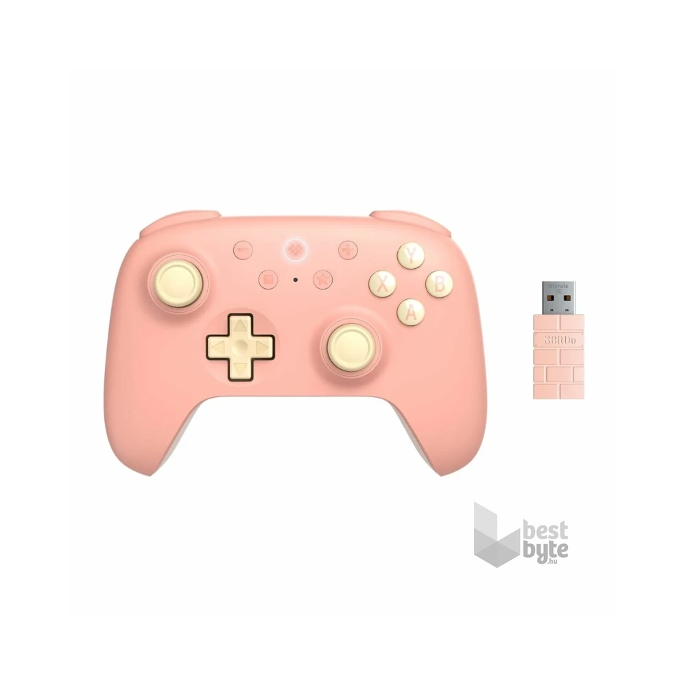 8BitDo Ultimate 2C Wireless, PC, Mobil (Android), Hall-Effect, barack vezeték nélküli kontroller