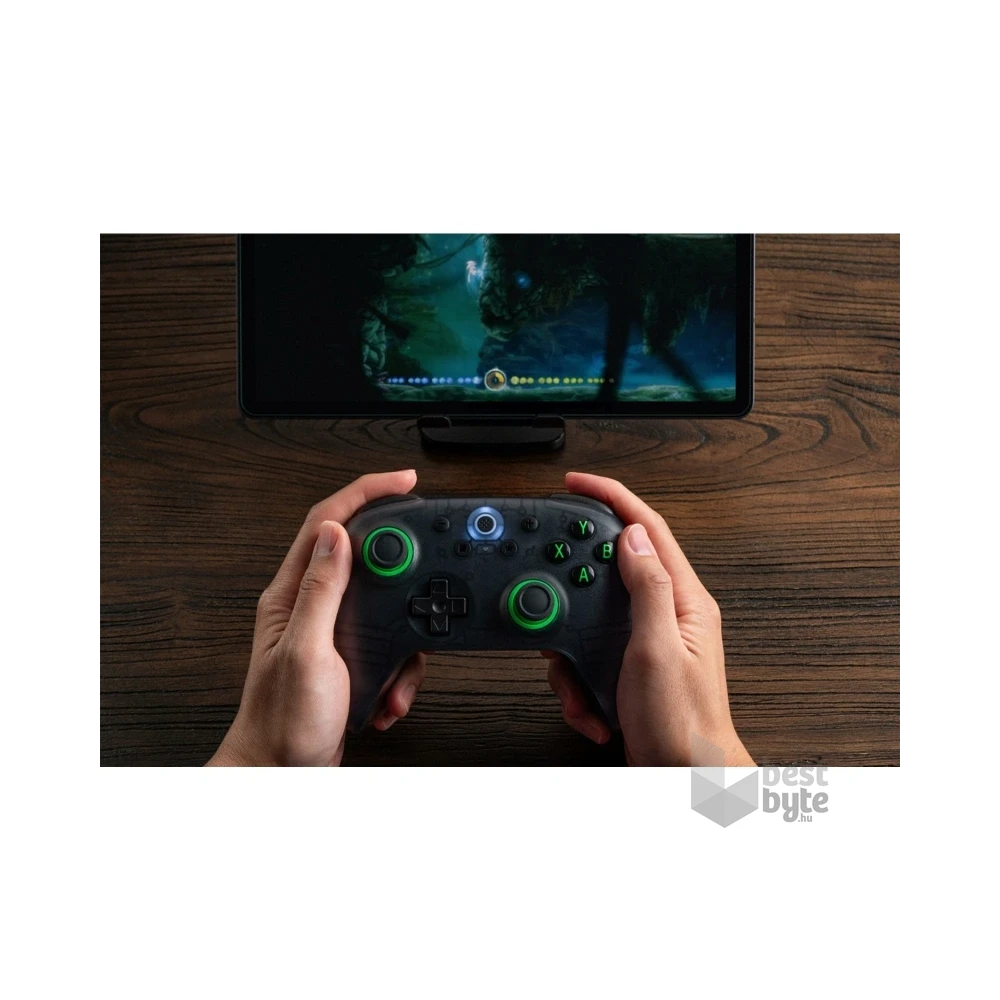 8BitDo Ultimate 2C Wireless, PC, Mobil (Android), Hall-Effect, fekete vezeték nélküli kontroller