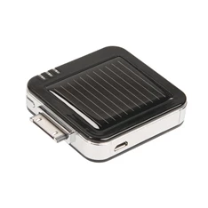 A-Solar Solar Super Charger napelemes töltő, iPod/iPhone, 1900 mAh-s akkumulátorral