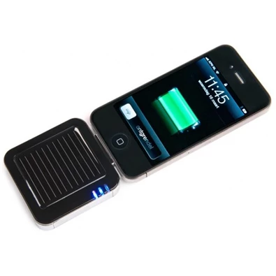 A-Solar Solar Super Charger napelemes töltő, iPod/iPhone, 1900 mAh-s akkumulátorral