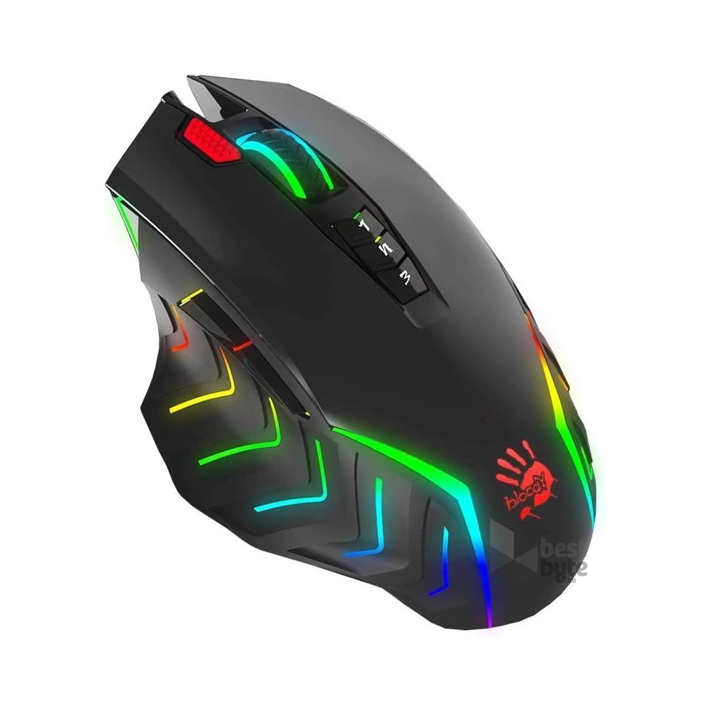 A4-Tech A4TMYS47300 Bloody J95 USB fekete gamer egér