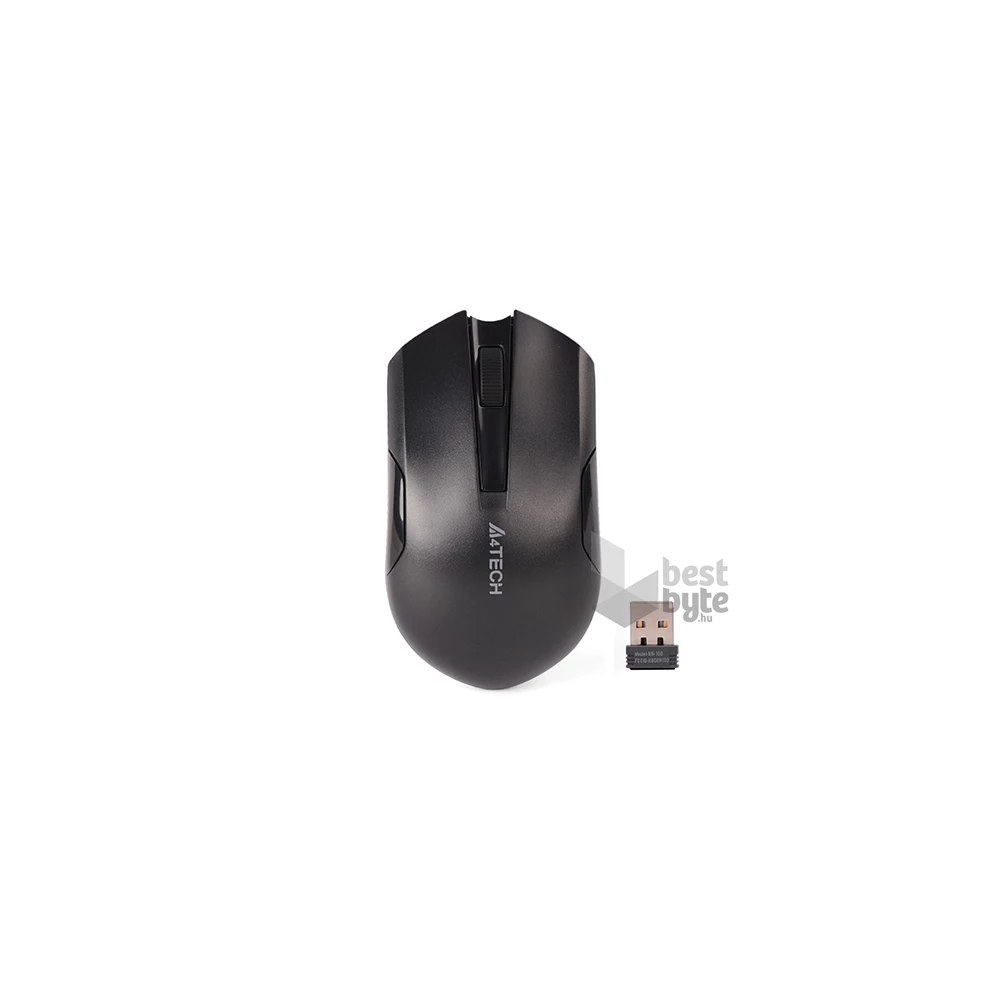 A4-Tech G3-200N vezeték nélküli fekete egér