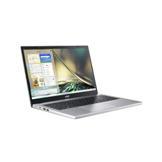 ACER Aspire A315-24P-R11R, 15.6" FHD, AMD Ryzen 3 7320U, 8GB, 512GB SSD, UMA, DOS, ezüst laptop