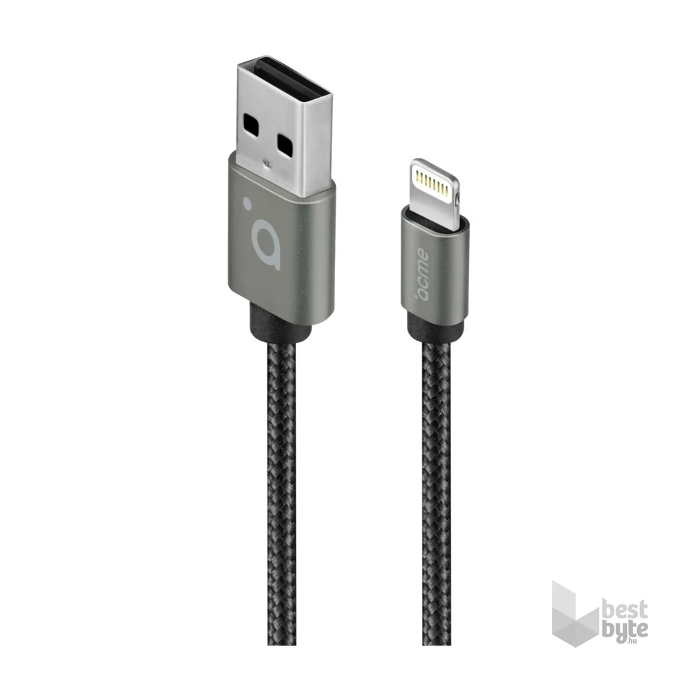ACME CB2031G 1m asztroszürke lightning kábel