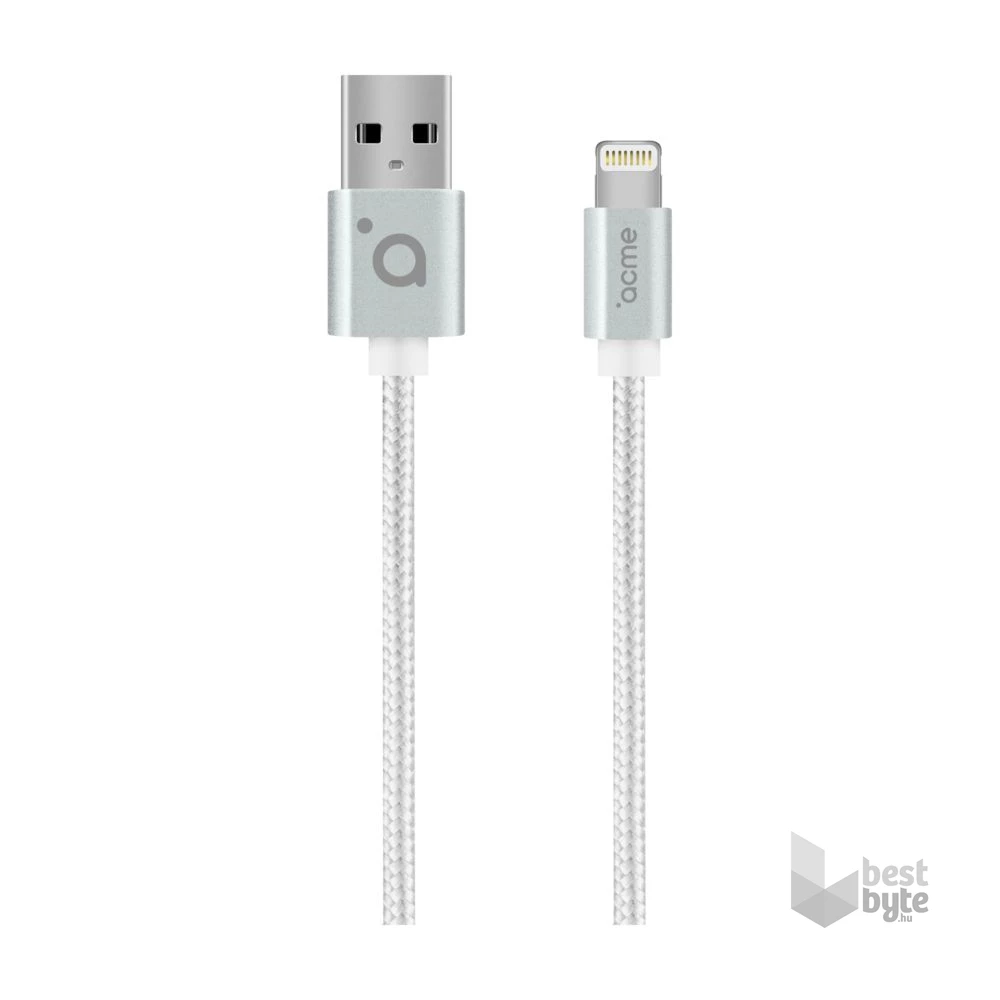 ACME CB2031S 1m ezüst lightning kábel