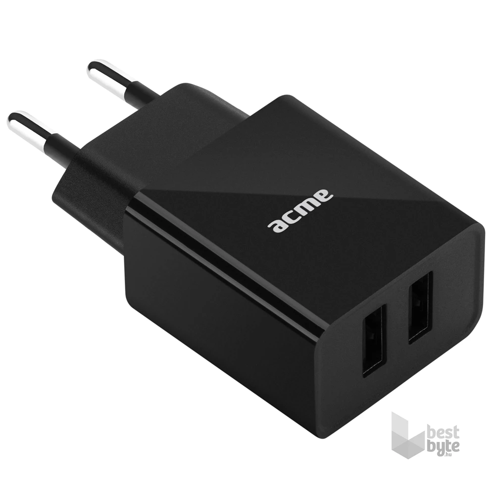 ACME CH204 2,4A univerzális 2x USB hálózati töltő