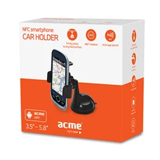 Acme MH05 fekete NFC okostelefon tartó