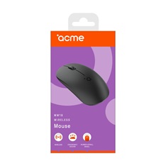 ACME MW18 vezeték nélküli fekete egér