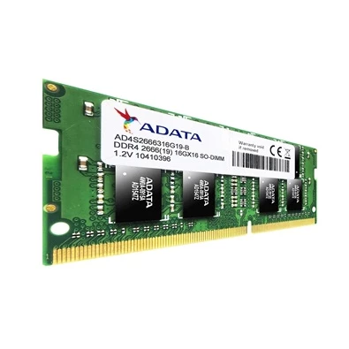 ADATA 16GB/2666MHz DDR-4 (AD4S2666316G19-BBK) notebook memória