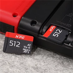 ADATA 256GB SD micro XPG (SDXC Class 10 UHS-I) (AUSDX256GUI3XPGA2-R) gamer memória kártya