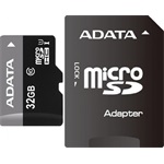 ADATA 32GB SD micro (SDHC Class 10) (AUSDH32GUICL10-RA1) memória kártya adapterrel