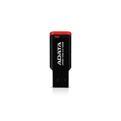 ADATA 64GB USB3.0 Fekete-Piros (AUV140-64G-RKD) Flash Drive