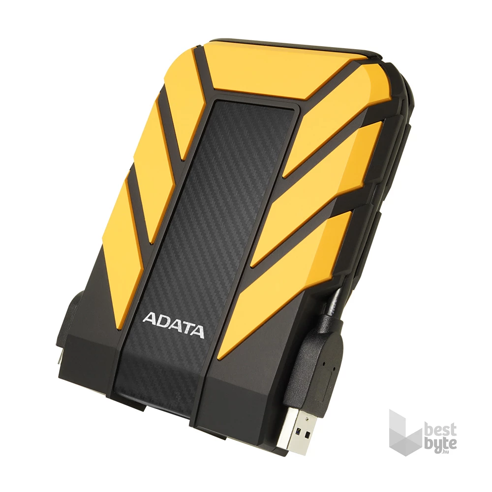 ADATA AHD710P 2,5" 1TB USB3.1 ütés és vízálló sárga külső winchester