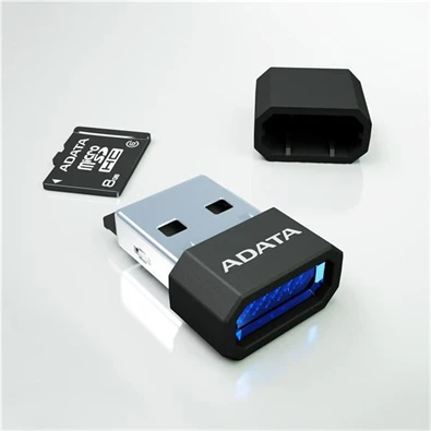 ADATA 16GB SD micro (SDHC Class 4) (AUSDH16GCL4-RM3BKBL) memória kártya adapterrel
