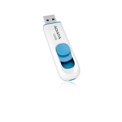 ADATA 8GB USB2.0 Fehér (AC008-8G-RWE) Flash Drive