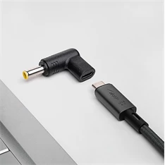 Akyga USB Type-C / 5,5 x 3,0 mm laptop adapter