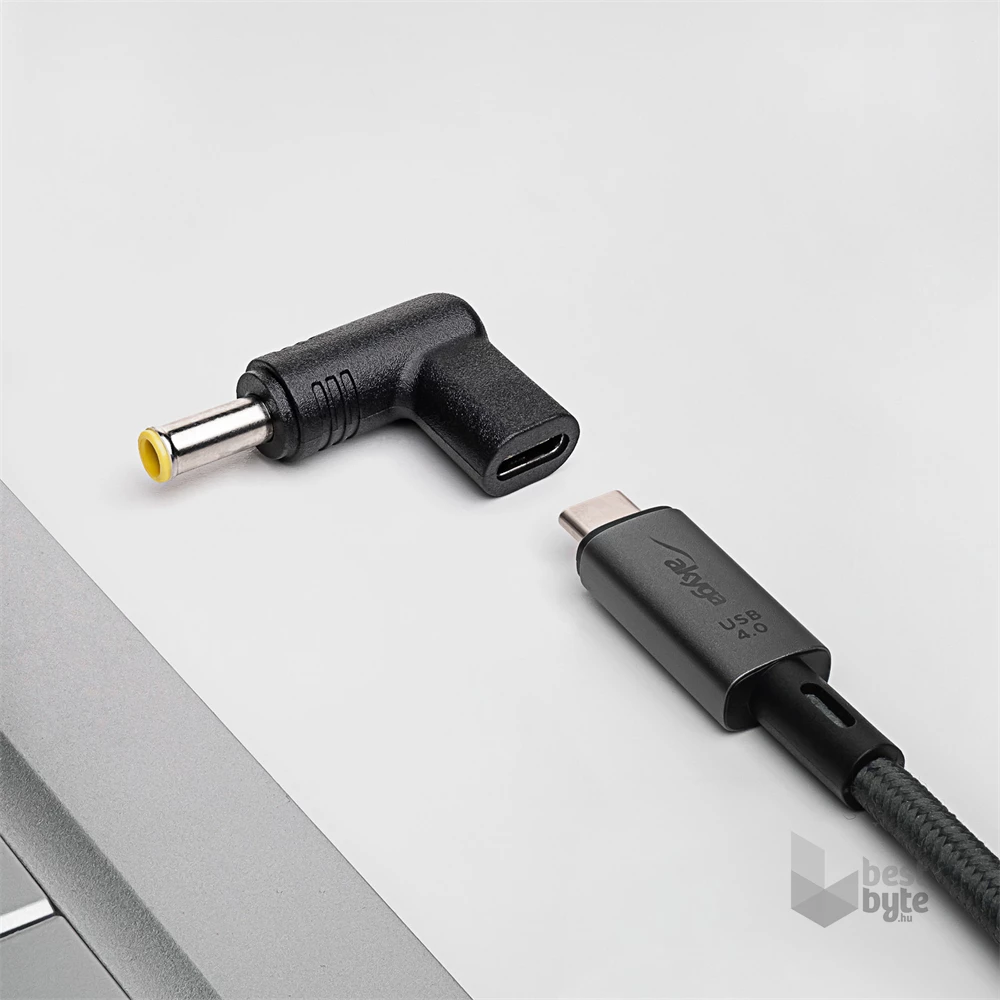 Akyga USB Type-C / 5,5 x 3,0 mm laptop adapter