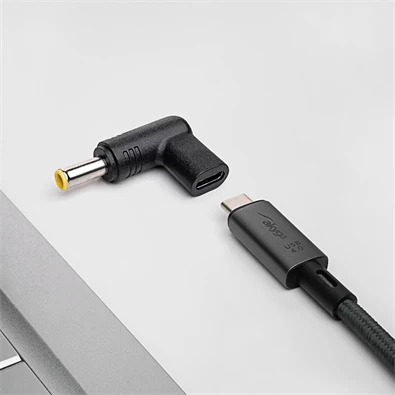 Akyga USB Type-C / 5,5 x 3,0 mm laptop adapter