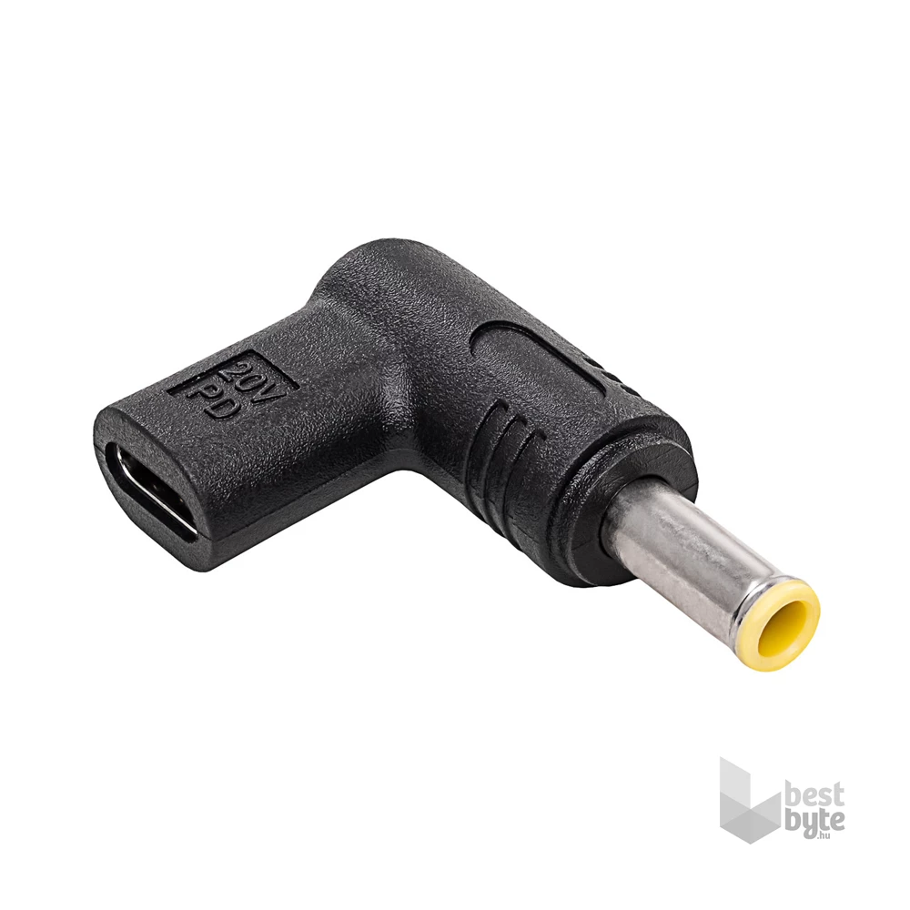 Akyga USB Type-C / 5,5 x 3,0 mm laptop adapter