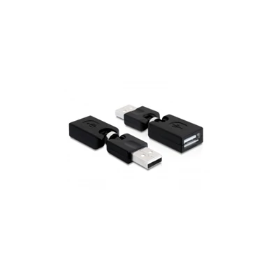 Delock 65260 USB 2.0-A apa > anya forgatható adapter
