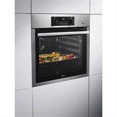 AEG BES351110M beépíthető inox gőzsütő