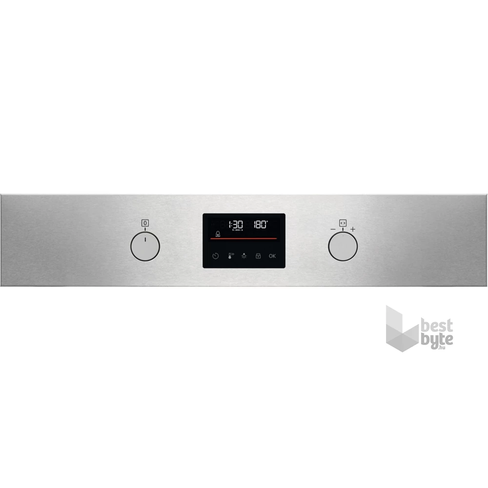 AEG BPS351161M SteamBake inox, beépíthető, sütőtér: 72L, grill, légkeverés, pirolitikus, sütő