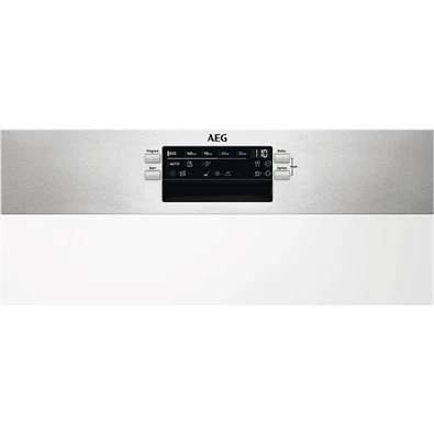 AEG FES5368XZM ezüst, programok száma: 8, beépíthető, 13 terítékes mosogatógép 