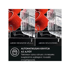 AEG FES5368XZM ezüst, programok száma: 8, beépíthető, 13 terítékes mosogatógép 