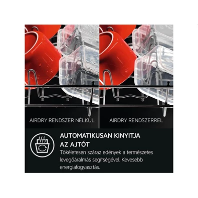 AEG FFB53937ZM programok száma: 8, szabadonálló, 14 terítékes mosogatógép 