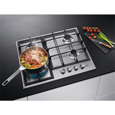 AEG HGB64420SM beépíthető gáz főzőlap