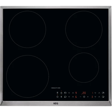 AEG IKB64301XB fekete, beépíthető, indukciós, főzőzóna: 4, beépíthető méret: 56cm, főzőlap